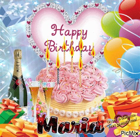 Happy Birthday Maria Card