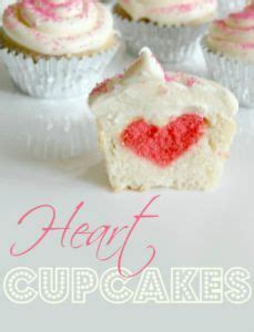 I have a betty crocker angel food cake mix and we don't like the texture. These heart-in-the-middle cupcakes are so cute and are ...