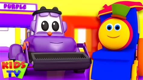 Learn Colors With Bob The Train Educational Videos For Children By
