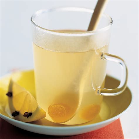 Hot Honey Lemonade With Ginger