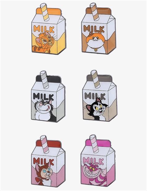 Disney Milk Cats Blind Box Pins At Hot Topic Disney Pins Blog