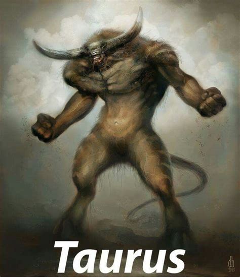 Me To A T Zodiac Art Taurus Creature Design
