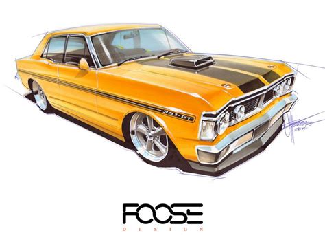 Commission Art Chip Foose Official Home Of Foose Design Inc