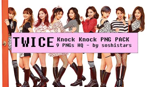 Twice Png Pack Knock Knock By Soshistars By Soshistars On Deviantart
