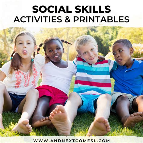 Social Skills Activities Worksheets And Resources And Next Comes L