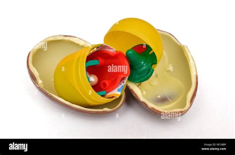 Kinder Egg Cracked Open Hi Res Stock Photography And Images Alamy