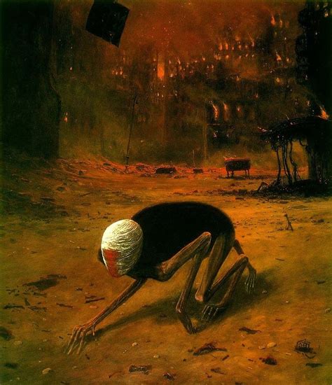 The Nightmare Inspired Artwork Of Zdzislaw Beksinski Arte Horror