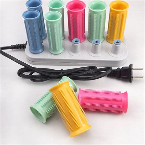 10 Pcsset Drywet Hair Curler Electric Magic Hair Curler Rollers Bendy