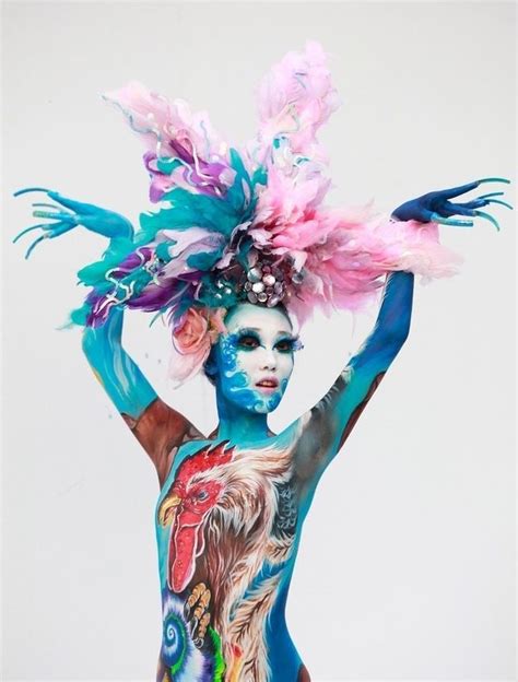 Extravagant Photographs Of The International Bodypainting Festival Body Painting