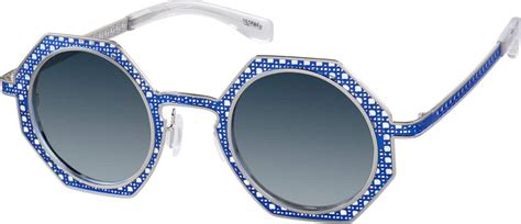 Blue Angular Sunglasses 3276 Zenni Optical Eyeglasses