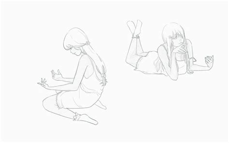 Anime Girl Poses 70 Images To Sketch