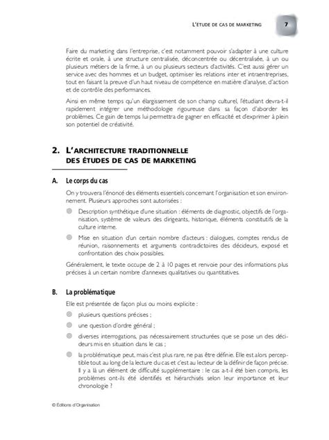 Méthodologie Pour Enseigner Les études De Cas Marketing Par Marc Poin
