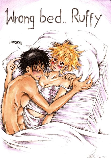 Wrong Bed Luffy By Zippi44 On Deviantart
