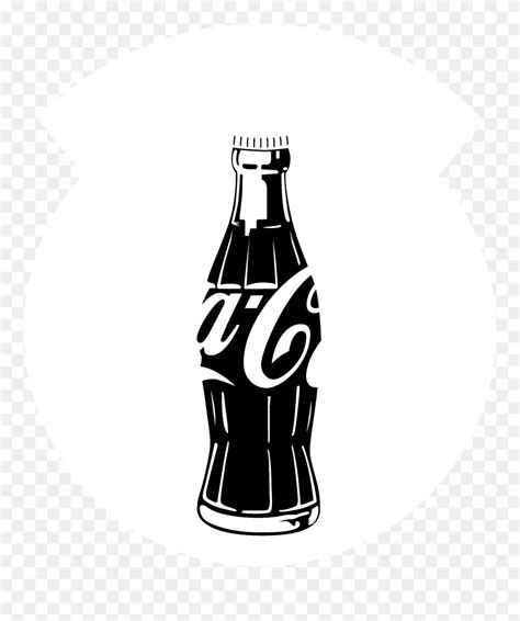 As a true star, the coke bottle has appeared in print & television advertising. Coca Cola Always 1 Logo Black And White - Transparent Coca ...