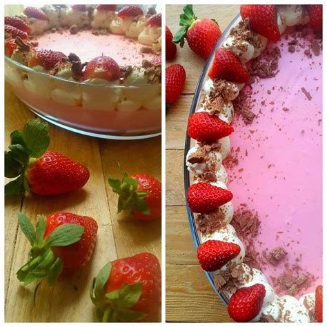 Strawberry Fridge Tart Fatima Sydow Cooks Recipe Tart Recipes