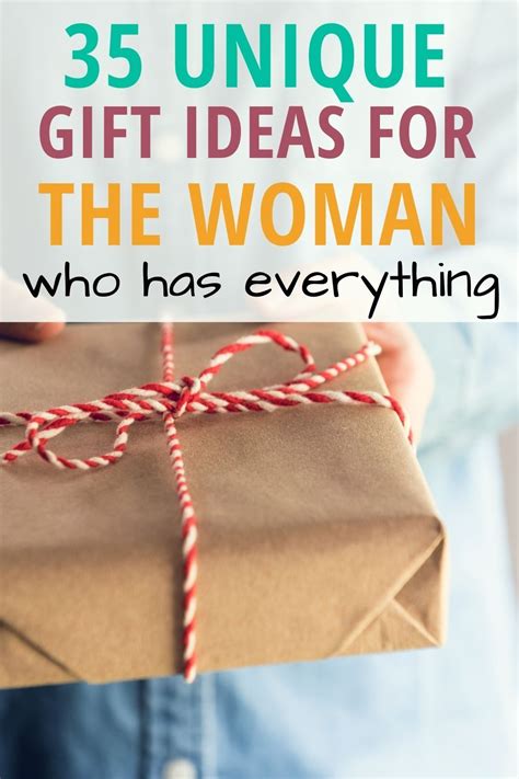 Unique Gift Ideas For The Woman Who Wants Nothing Gifts For Older My