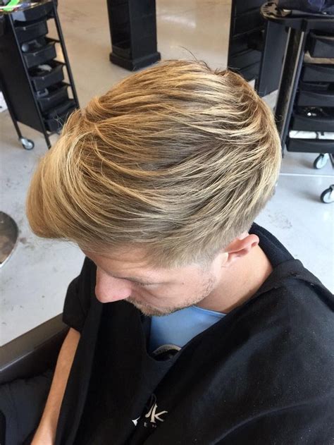 Your hair is ombre if it goes from a lighter hue at the ends into a darker shade at the roots. Men's Hair - Haircuts and Hair Colour - Live True London