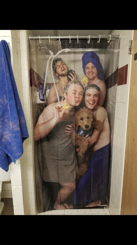 My Friends Roommates New Shower Curtain Funny Shower Curtains Funky