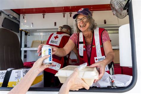 A Look Inside The Massive Red Cross Hurricane Ian Feeding Operation