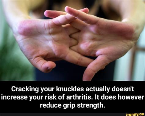 Cracking Your Knuckles Actually Doesnt Increase Your Risk Of Arthritis