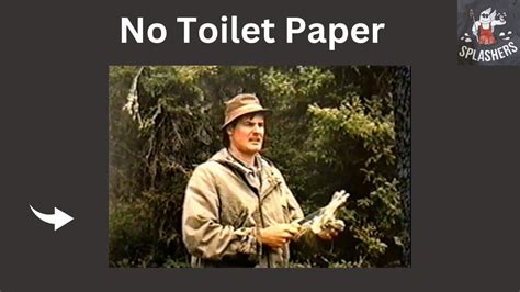 How To Survive Without Toilet Paper Unconventional Solution Youtube