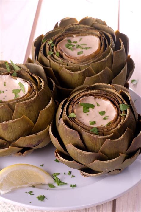 Vegan Stuffed Artichokes Meatless Makeovers Recipe Artichoke