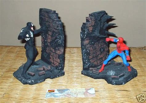 Spider Man Vs Venom Bookend Statues Bowen Mint Marvel 42397679