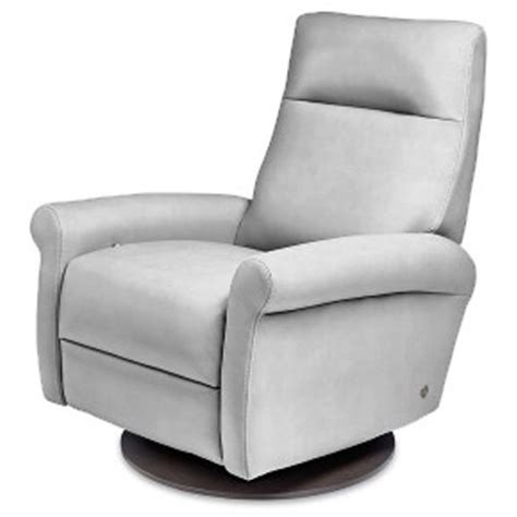 American Leather Comfort Recliner Ada Contemporary Recliner With Rolled