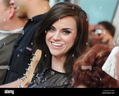 Scottish Singer And Songwiter Amy Macdonald Smiles During The Opening Of Hard Rock Cafes New