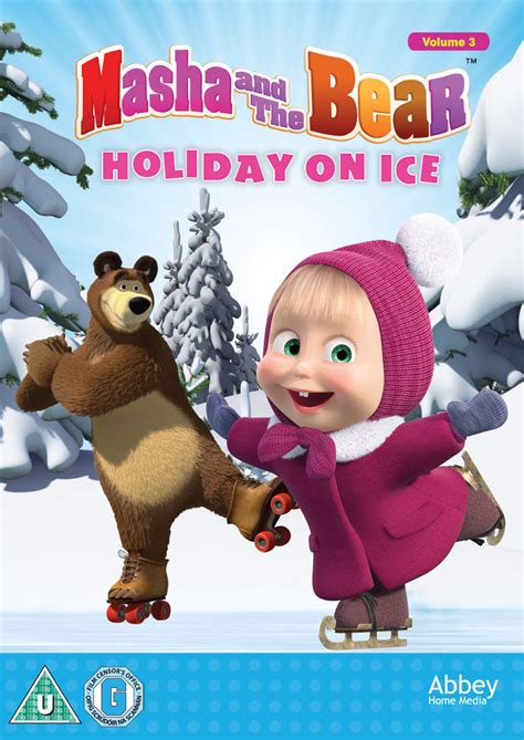 Christmas Giveaway Masha And The Bear Holiday On Ice Dvd Joanna Victoria
