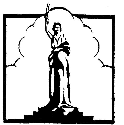 Statue Of Liberty In Front Of Cloudall In Rectangle By Columbia