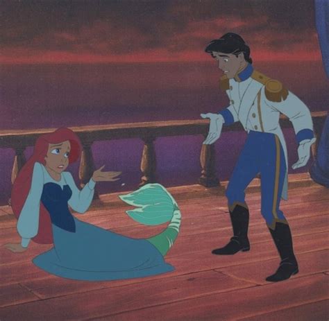 The little mermaid movie reviews & metacritic score: Disney THE LITTLE MERMAID Matching Animation Cels ARIEL ...