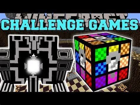 Popularmmos Pat And Jen Minecraft Robo Gunner Challenge Games Lucky