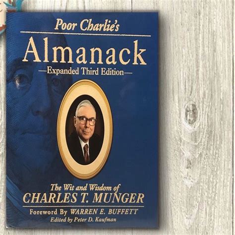 Book Charlie S Almanack Poor Charles T Munger English Hobbies Toys Books Magazines