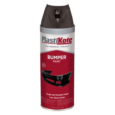 If you've never used a spray gun before, practicing on a scrap piece of metal is a. PlastiKote® 616 - 11 oz. Black Spray Can Bumper Paint