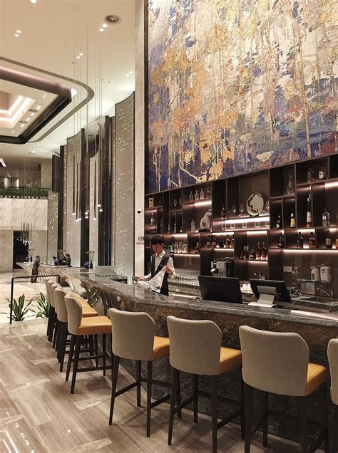 Sheraton Hotel Nansha Lobby Bar Lounge By Hba Design H Team Hotel