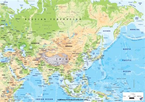 Map Of Asia Physical Labeled World Map Blank And Printable Porn Sex Picture