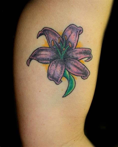 50 Lily Flower Tattoos For Girls Part 1 Amazing Tattoo