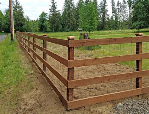 Farm Fences Like This One In Evergreen Valley Are More Economical