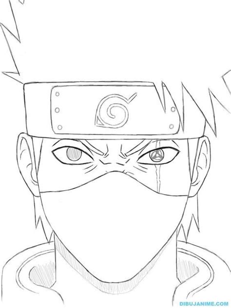 After joining team kakashi, naruto worked hard to gain the village's acknowledgment all the while chasing. Naruto Kakashi coloring page - Google Search | Art ...