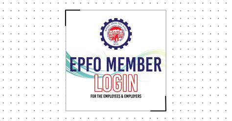 Member Sign In Epfo This Facility Is To View The Member Passbook For