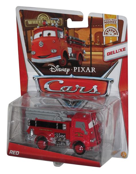 Disney Pixar Cars Red Wheel Well Motel Deluxe Die Cast Vehicle Toy Car
