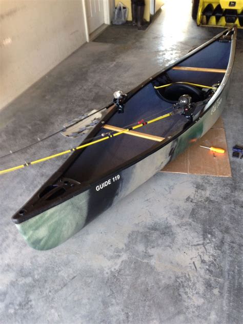 And thanks to our construction process, it's tough without being too heavy. Old town guide 119 rigging for fishing | Fishing canoe and kayak | Pinterest | In august, Old ...