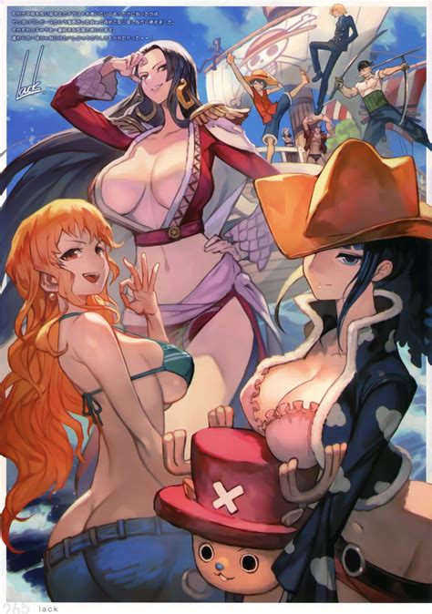 Nami Nico Robin And Boa Hancock One Piece Drawn By Matou Danbooru