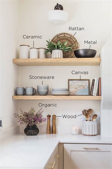 How To Style Open Kitchen Shelving Thats Practical And Beautiful Decoist