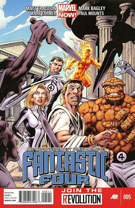 Fantastic Four 4th Series 5 Fn Marvel Comic Book