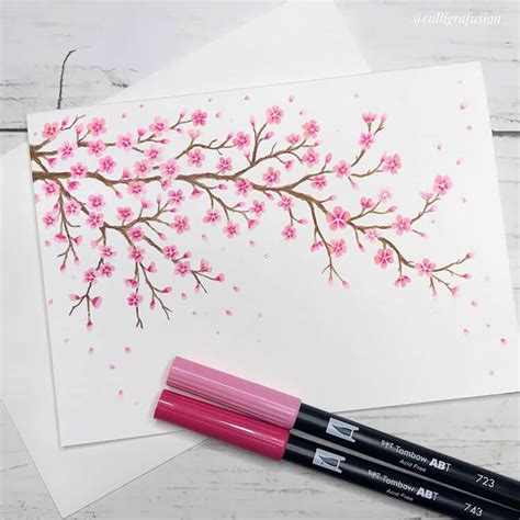 16 Beautiful Cherry Blossom Drawings Beautiful Dawn Designs