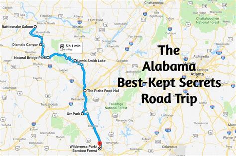 Experience Alabamas Best Kept Secrets On This Remarkable Road Trip