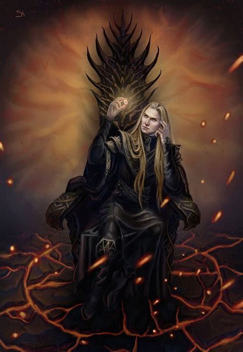 Commission Sauron By Ilnere Deviantart Com On DeviantArt Tolkien Art Fantasy Art Melkor