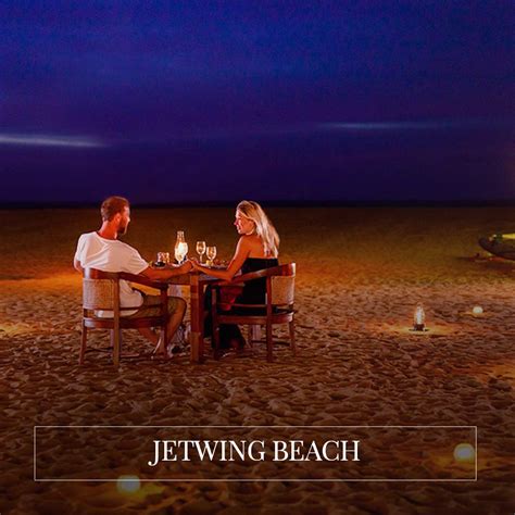jetwing beach dinner at the beach for two jetwing hotels vouchers